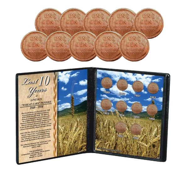 Wheat Ears Pennies - Last 10 Years 1