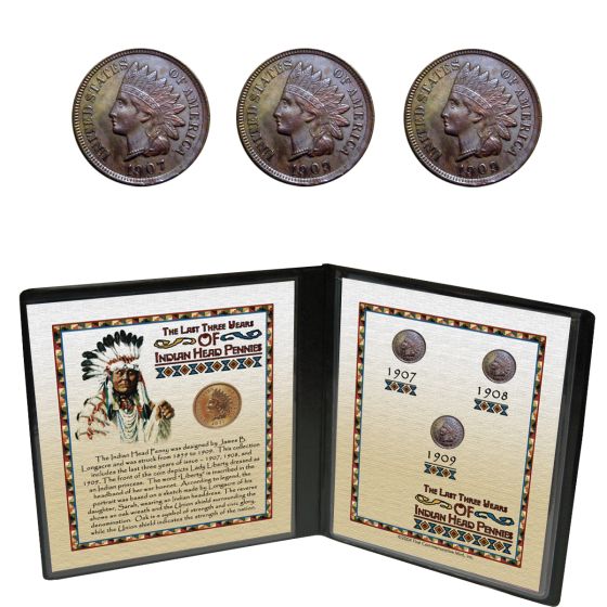 Indian Head Pennies - Last 3 Years 1