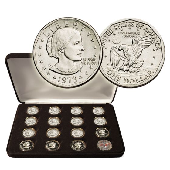 Susan B. Anthony Dollars - Complete Set 1