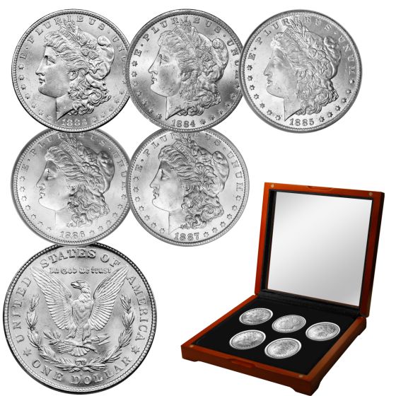  San Francisco Mint Morgan Dollars - (1883-1887)  1
