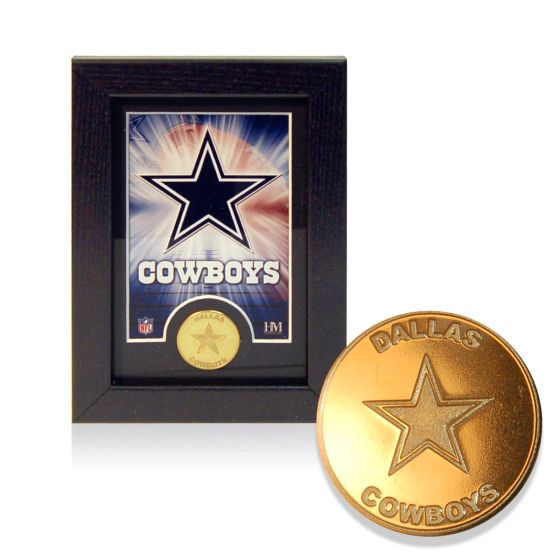 NFL Framed Team Medallion-Dallas Cowboys 1