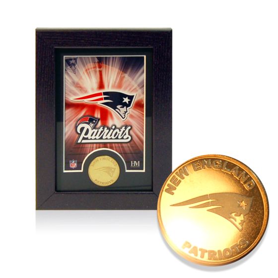 NFL Framed Team Medallion-New England Patriots 1