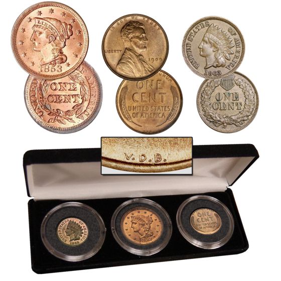 Unique Early Cent Collection 1