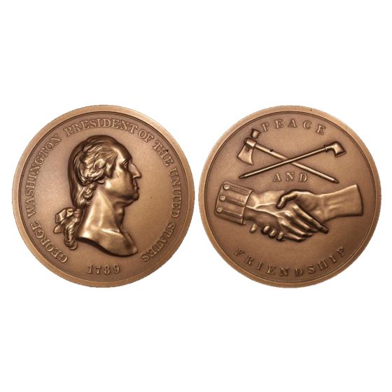 George Washington Bronze Medal 1