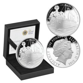 Titanic 100th Anniversary 2012 Silver Proof Coin