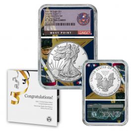 US Mint Congratulations Set 2020-W Silver Eagle Oz Proof Dollar Coin West Point 