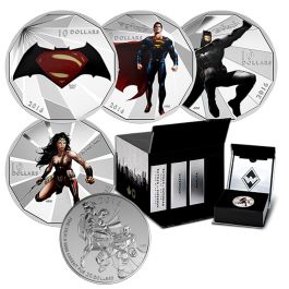 2 PC BATMAN V SUPERMAN DC STAR WARS THE FORCE AWAKENS JEDI THE FORCE GIFT COIN 