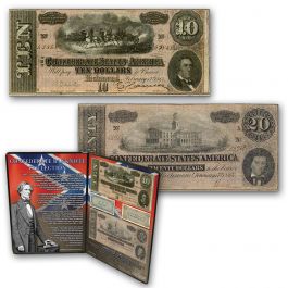 2015 Collectorama Souvenir Card 1861 $10.00 Confederate T-25 L48 October 