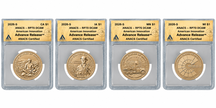 2026 American Innovation $1 Coin Reverse Proof Set - RP70 Advance Release 1