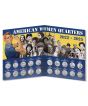 American Women Quarters Complete set in Coin Folder (2022-2025)