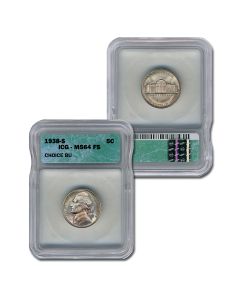 1938-S Jefferson Nickel MS64 FS