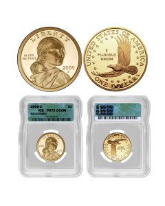 Sacagawea Native American Proof Dollar PR70