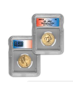 2007 Washington Dollar MS67