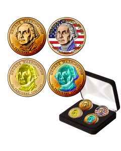 Presidential Dollar Enhanced Type Set
