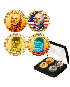 Presidential Dollar Enhanced Type Set-John Quincy Adams