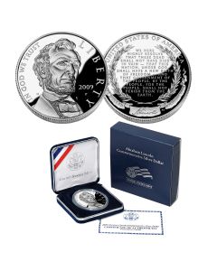 2009-P Abraham Lincoln Proof Silver Dollar Coin