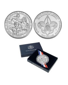 2010 Boy Scout Silver Dollar Uncirculated