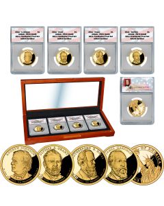 The Presidential Dollar Proof Set ANACS PR70-2011