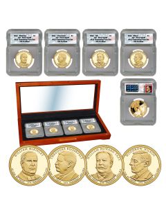 The Presidential Dollar Proof Set ICG PR70-2013