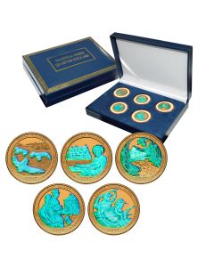National Park Quarter Sets - Gold Hologram-2017