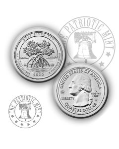 2020-W SALT RIVER BAY (U.S Virgin Islands) Quarter ATB V75 PRIVY MARK 