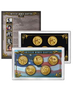 2022 American Women Quarters Gold Layered Set