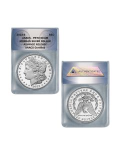 2023-S Morgan Proof Silver Dollar PR70 Advanced Release
