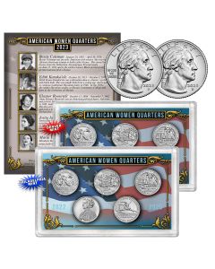 2023 P+D American Women Quarters Uncirculated Set