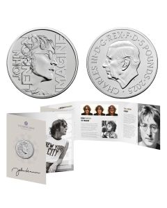 2025 John Lennon UK £5 Brilliant Uncirculated Coin - Royal Mint