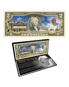 Pope Francis Commemorative $2 Bill