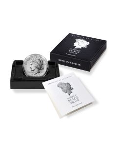  2023-P Peace Silver Uncirculated Dollar Coin (OGP/COA)
