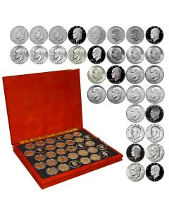 Complete Eisenhower Dollar Collection 1971 - 1978