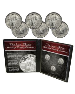 Last 3 Standing Liberty Quarters