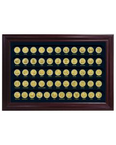 National Park Quarter Gold Layered Complete set (2010-2021) - America the Beautiful