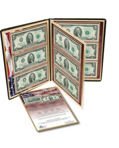 Two Dollar Bill Complete District set - All 12 Federal Reserve Districts  