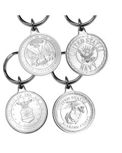 Military Service Keychain