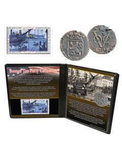 Boston Tea Party Coin and Stamp Collection
