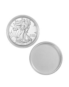 Plastic Capsules for your Coin Collection-U.S. SILVER EAGLES