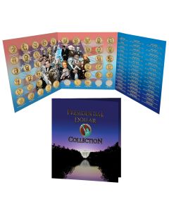 2007 - 2020 Presidential Dollar Set in Folder