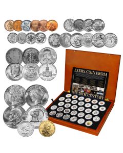 20th Century Complete Circulating Coin Collection