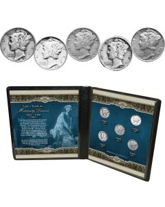 Mercury Dimes Collection - Last 5 Years