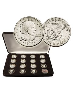 Susan B. Anthony Dollars - Complete Set