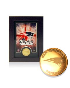 NFL Framed Team Medallion-New England Patriots
