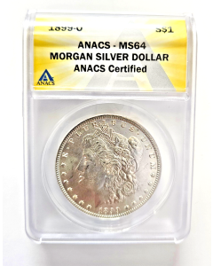 1899-O Morgan Silver Dollar MS64