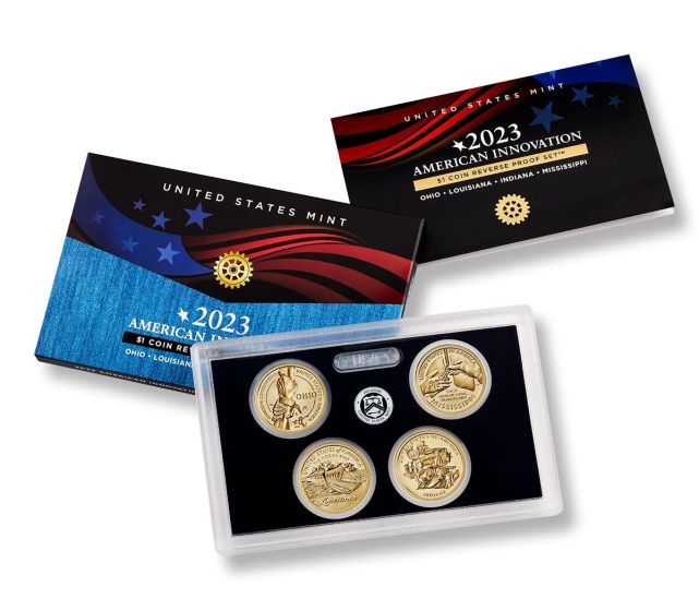 2023 American Innovation $1 Coin Reverse Proof Set (OGP/COA) 1